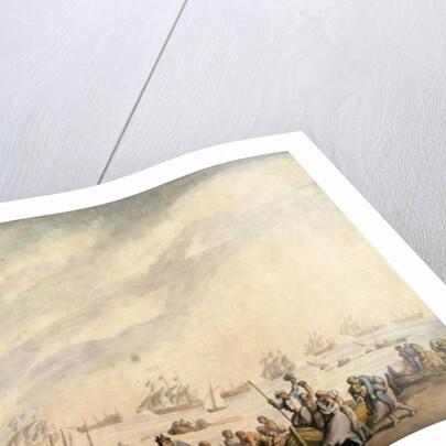 The Return of the Fleet to Great Yarmouth after the Defeat of the Dutch in 1797, c.1797 by Thomas Rowlandson