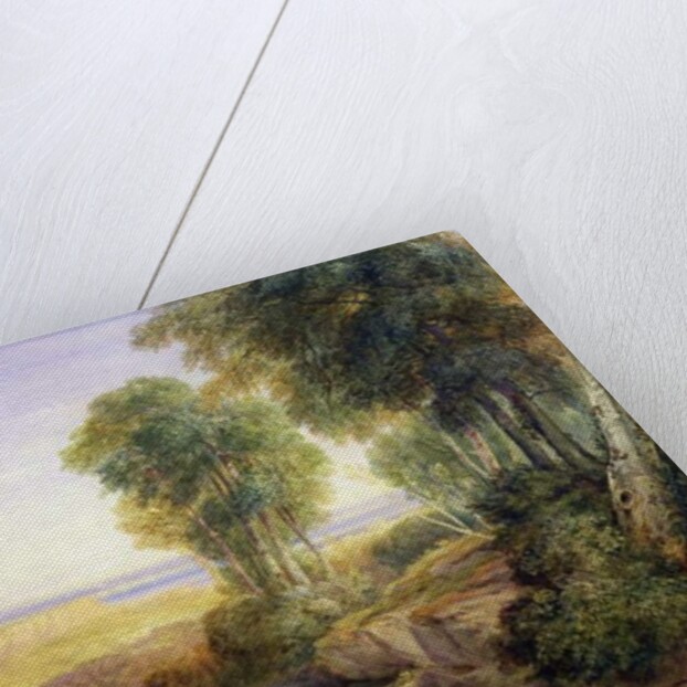 The Junction of the Severn and the Wye with Chepstow in the Distance, 1830 by David Cox