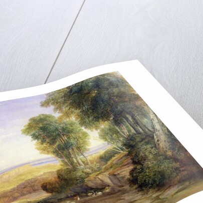 The Junction of the Severn and the Wye with Chepstow in the Distance, 1830 by David Cox