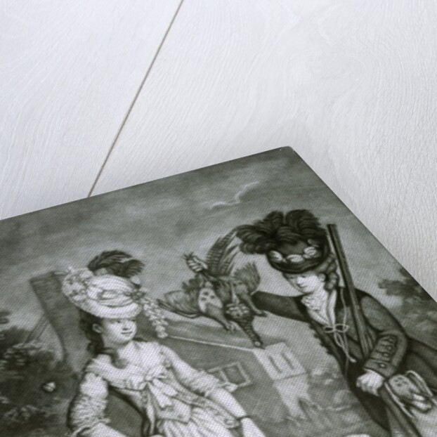 Miss Wicket and Miss Trigger, 1778 by John Collet