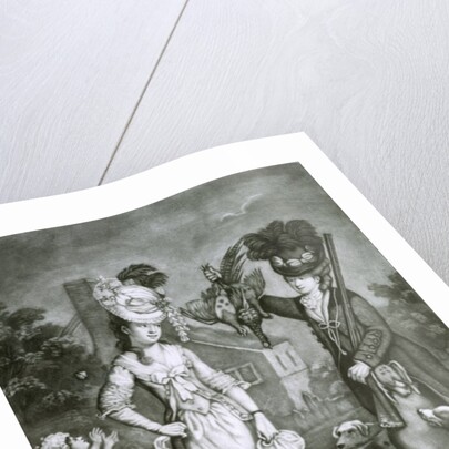 Miss Wicket and Miss Trigger, 1778 by John Collet