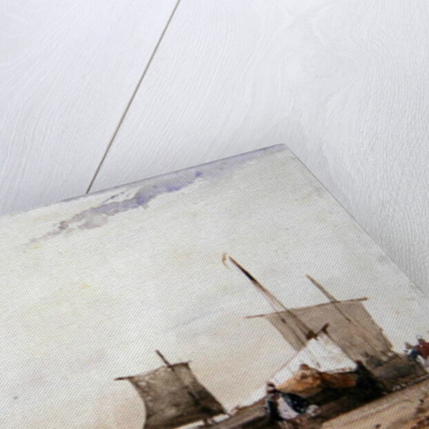 Beach Scene by Richard Parkes Bonington