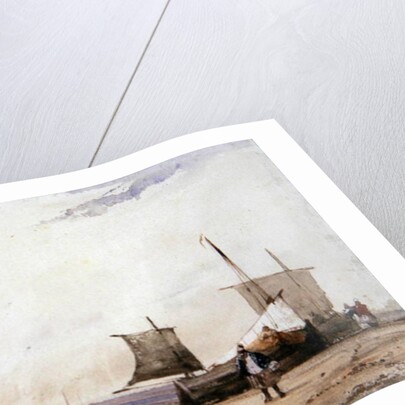 Beach Scene by Richard Parkes Bonington