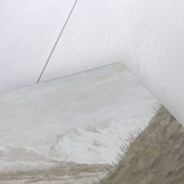 Between Chamonix and Martigny, 1776 by John Robert Cozens