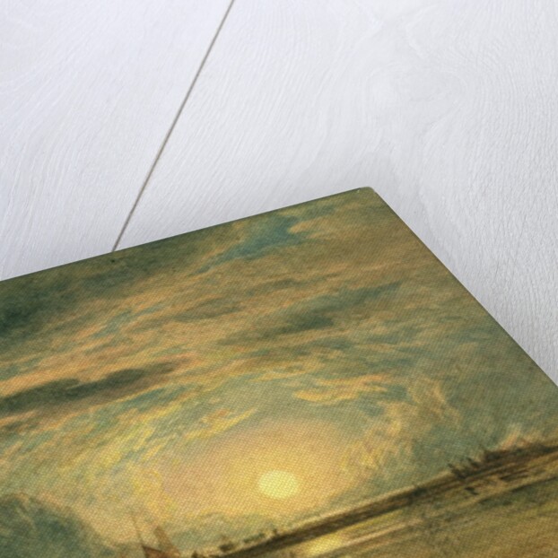 Beach Scene - Sunrise, c.1820 by David (attr. to) Cox