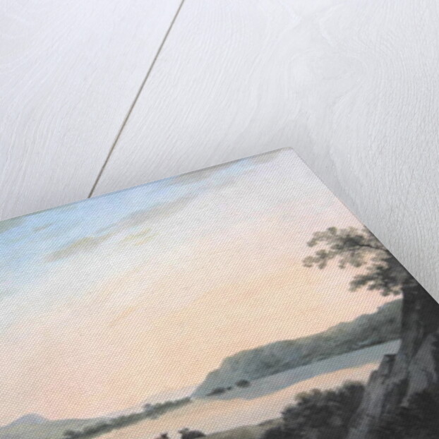 Lake Windemere from Calgarth with Belle Isle by John Warwick Smith