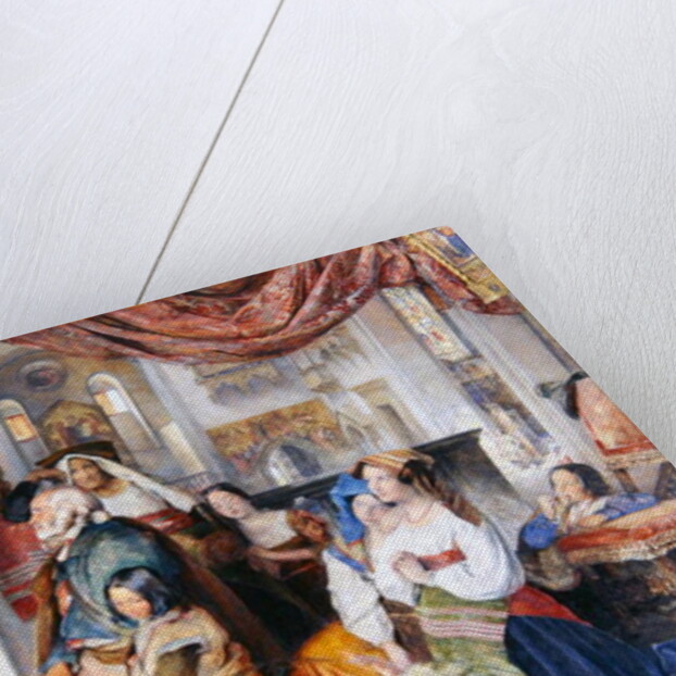 Roman Pilgrims, 1854 by John Frederick Lewis