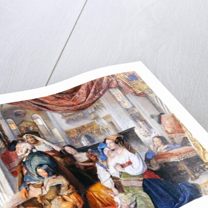 Roman Pilgrims, 1854 by John Frederick Lewis