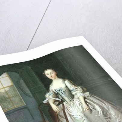 A Lady in a Drawing Room, c.1740-41 by Arthur Devis