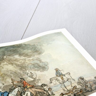 The Return from the Hunt, 1787 by Thomas Rowlandson