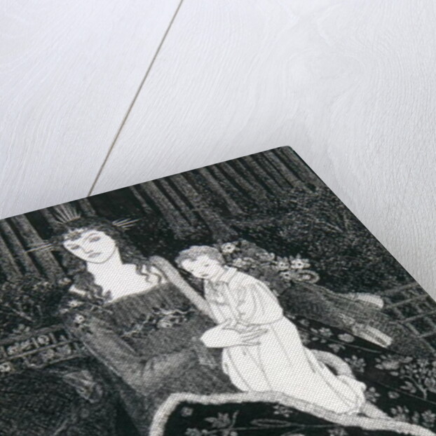 A large Christmas Card, 1895 by Aubrey Beardsley