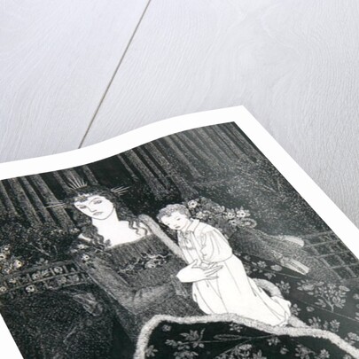 A large Christmas Card, 1895 by Aubrey Beardsley