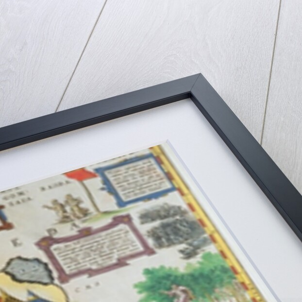 Map of the Russian Empire, 1588 by Abraham Ortelius