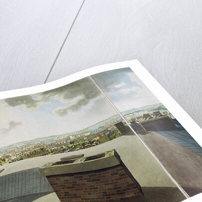 Panoramic view of London, 1792-93 by Robert (after) Barker