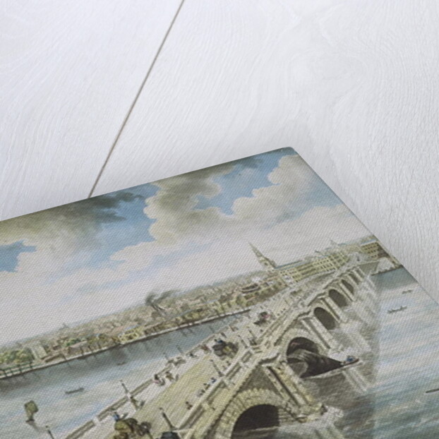 Panoramic view of London, 1792-93 by Robert (after) Barker