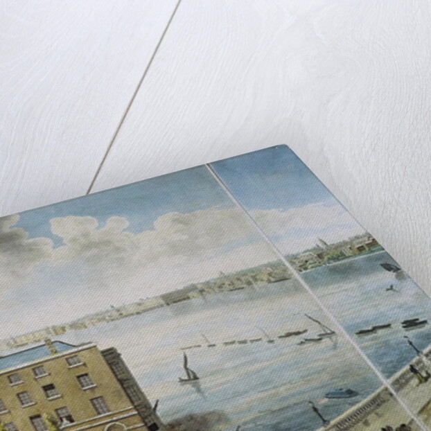 Panoramic view of London, 1792-93 by Robert (after) Barker
