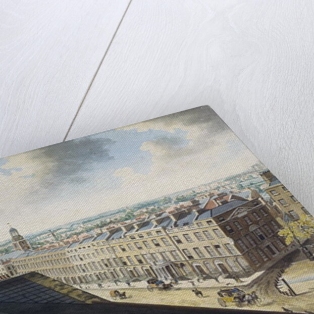 Panoramic view of London, 1792-93 by Robert (after) Barker