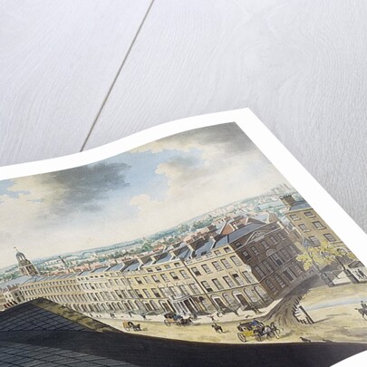 Panoramic view of London, 1792-93 by Robert (after) Barker