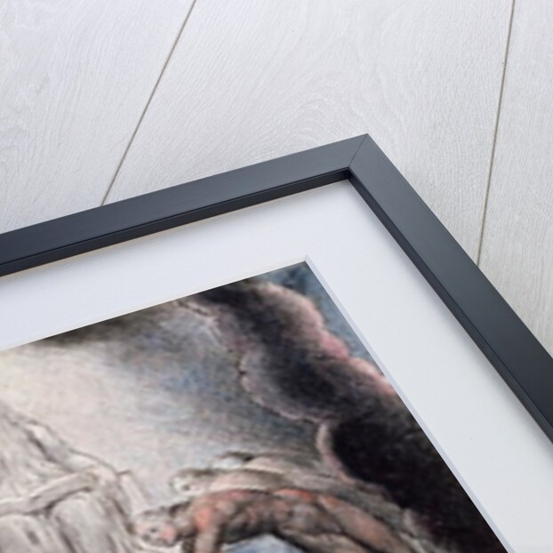 Illustrations of the Book of Job, pl.3: Satan before the throne of God, after William Blake by John Linnell