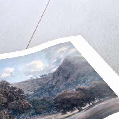 Il Parco da Degle' Astroni - The Wooded Crater Bottom with Hunt in Progress, 1783 by John Robert Cozens