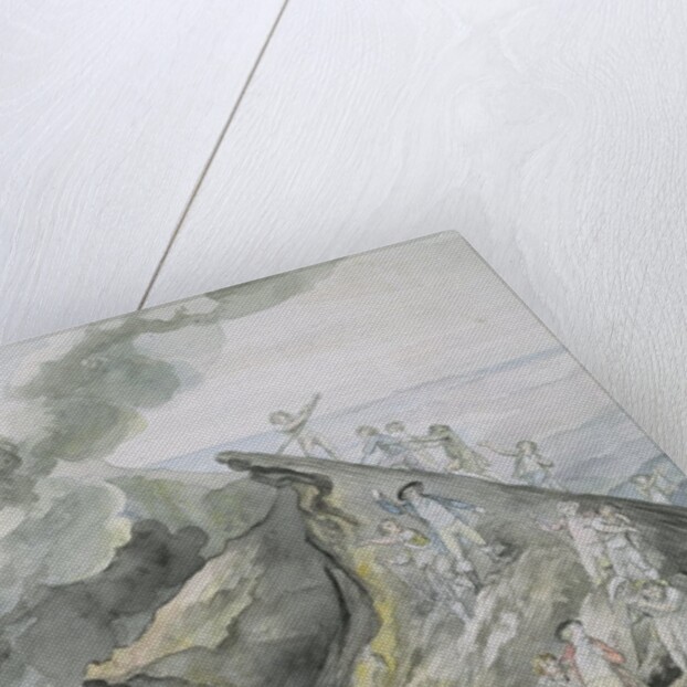 The Ascent of Vesuvius, 1785-91 by Henry Tresham