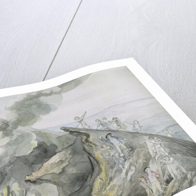 The Ascent of Vesuvius, 1785-91 by Henry Tresham