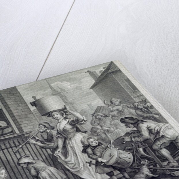 The Enraged Musician, 1741 by William Hogarth