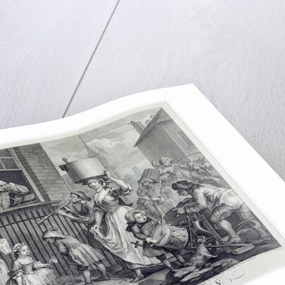 The Enraged Musician, 1741 by William Hogarth