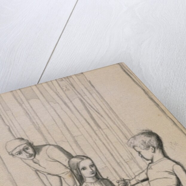 Study for 'The Woodman's Daughter', 1849 by John Everett Millais