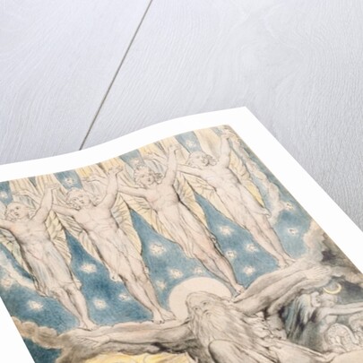 The Creation, page 14 from 'Illustrations of the Book of Job' after William Blake c.1823 by John (circle of) Linnell