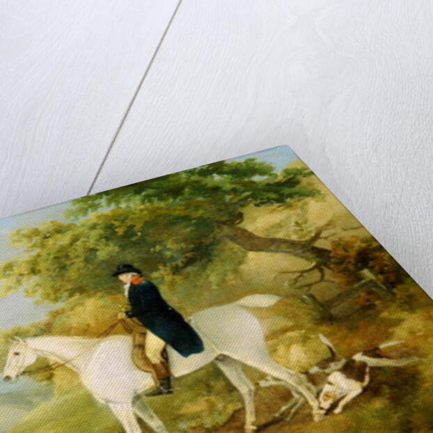 George Morland on his Hunter, 1794 by Thomas Hand