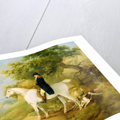 George Morland on his Hunter, 1794 by Thomas Hand
