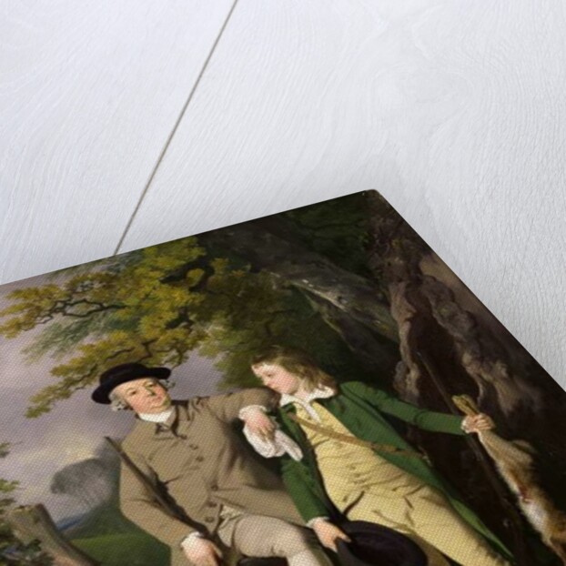 Portrait of a Sportsman with his Son, 1779 by Francis Wheatley