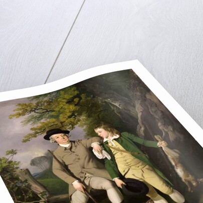 Portrait of a Sportsman with his Son, 1779 by Francis Wheatley