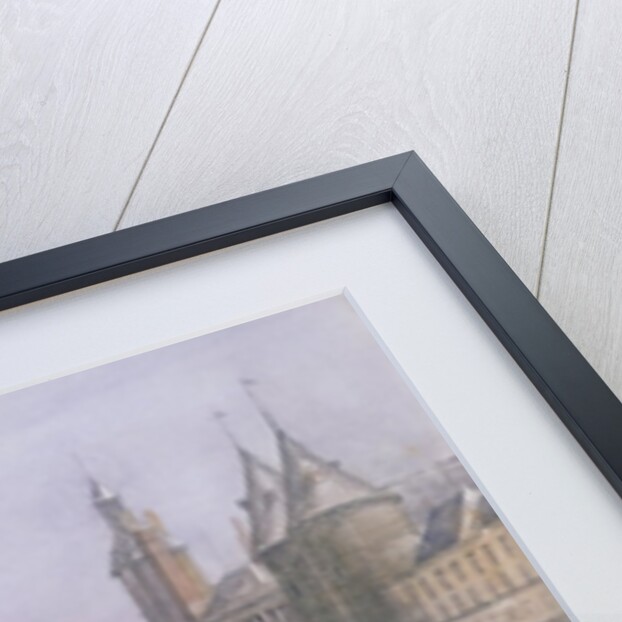 The Pont au Change and the Conciergerie, Paris, 1837 by Richard Redgrave