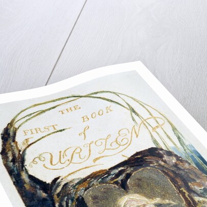 Title page by William Blake