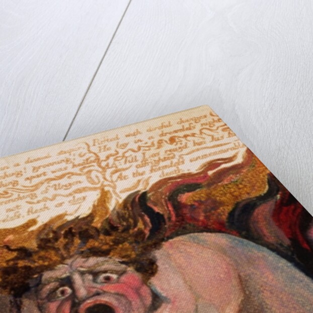 12: Los howld in a dismal stupor... by William Blake