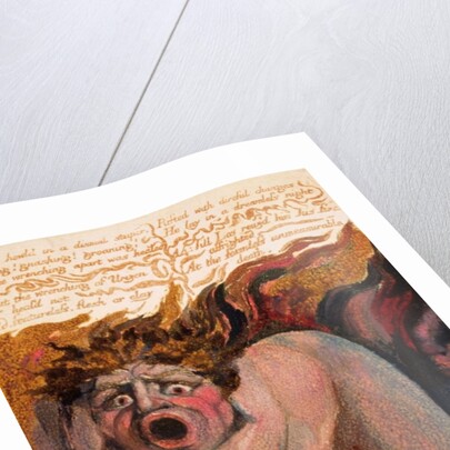 12: Los howld in a dismal stupor... by William Blake