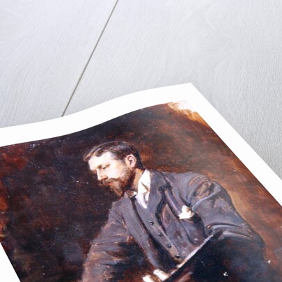 Possible self portrait, c.1890-1900 by Herman Gustave Herkomer