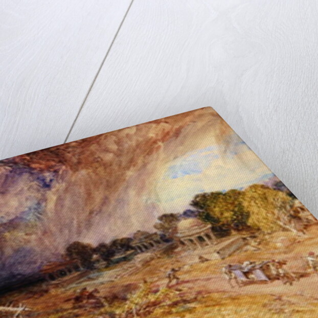 Dust Storm Coming on, near Jaipur Rajputana, 1863 by William 'Crimea' Simpson