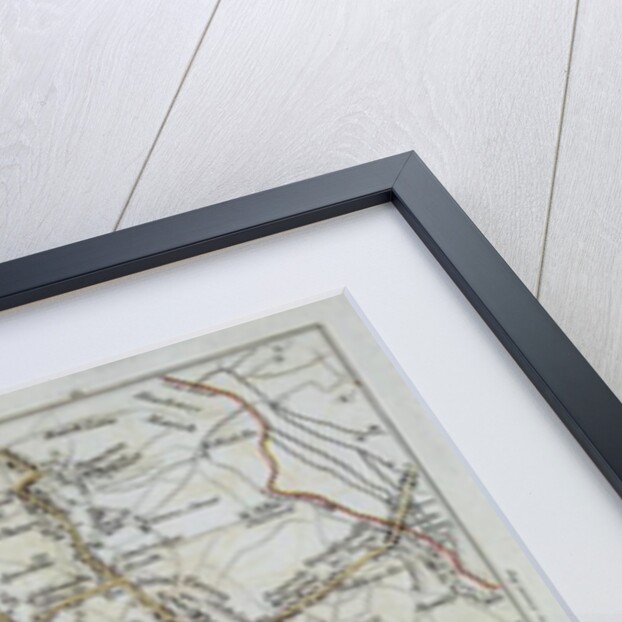 Map of East London, plates 20-21 by John Cary