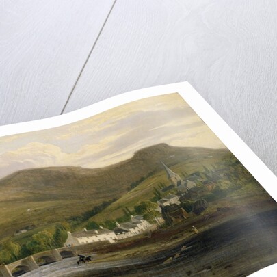 Crickhowell, Breconshire, c.1800 by English School