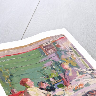 Interior scene, possibly in Norway, c.1912 by Harold Gilman