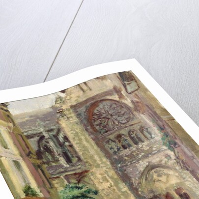 La Rue Pecquet, Dieppe, c.1907 by Walter Richard Sickert