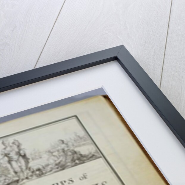 Title Page of 'A Compleat Sett of Mapps of England and Wales in General...', 1724 by Thomas Badeslade