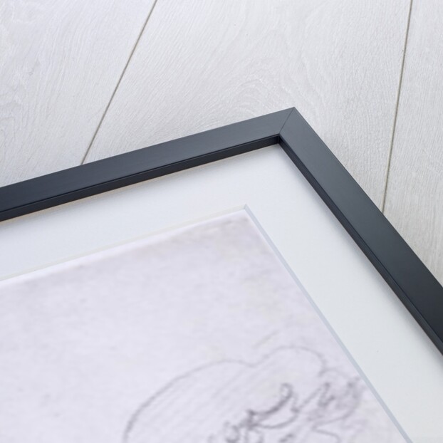 Tswana Man Holiding an Ostrich Feather Fan in a Landscape, c.1802 by Samuel Daniell