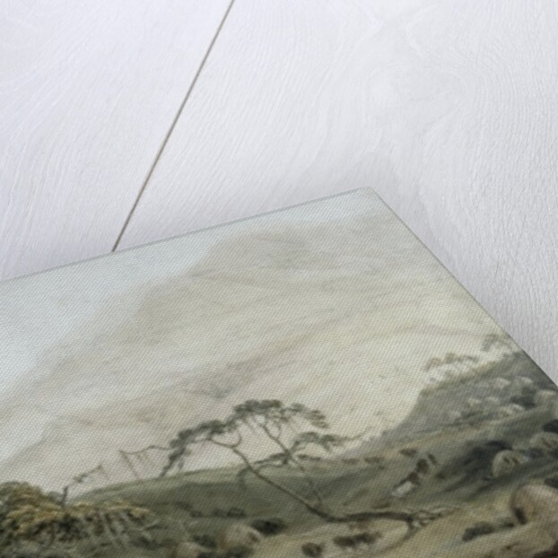 A Kaffir Village, c.1801 by Samuel Daniell