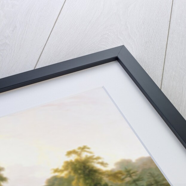 Temple, Fountain and Cave in Sezincote Park, 1819 by Thomas Daniell