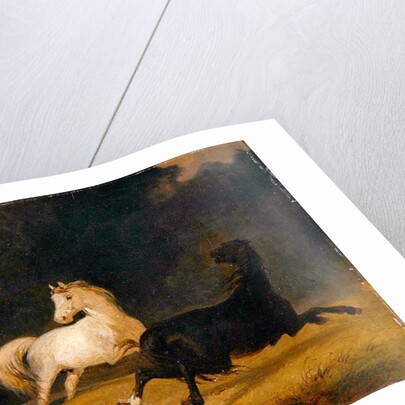 Horses in a Thunderstorm, 1823 by Thomas Woodward