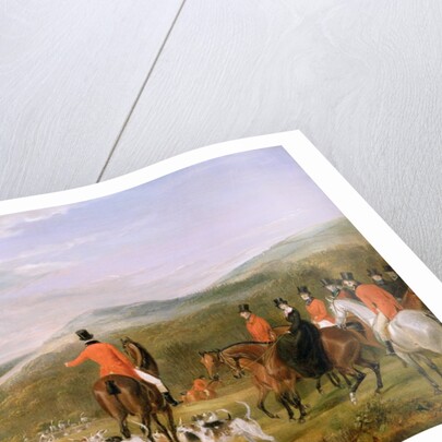 The Berkeley Hunt, 1842: The Meet by Francis Calcraft Turner